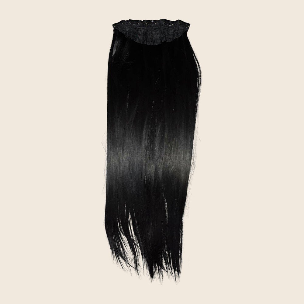 Cabelo liso preto